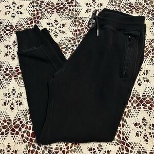 Abercrombie & Fitch Black Sweatpants with Elastic Waist